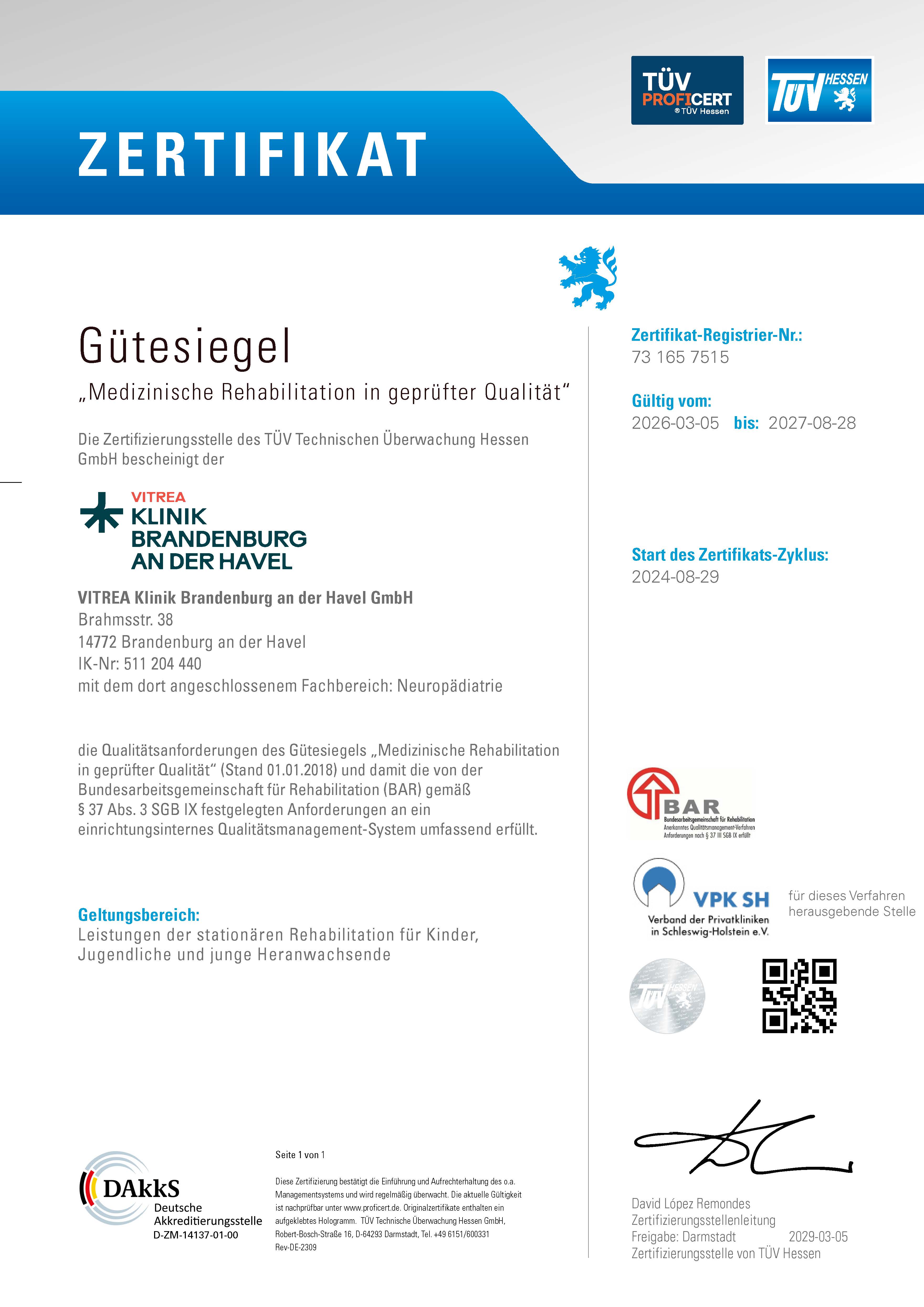 Gütesiegel