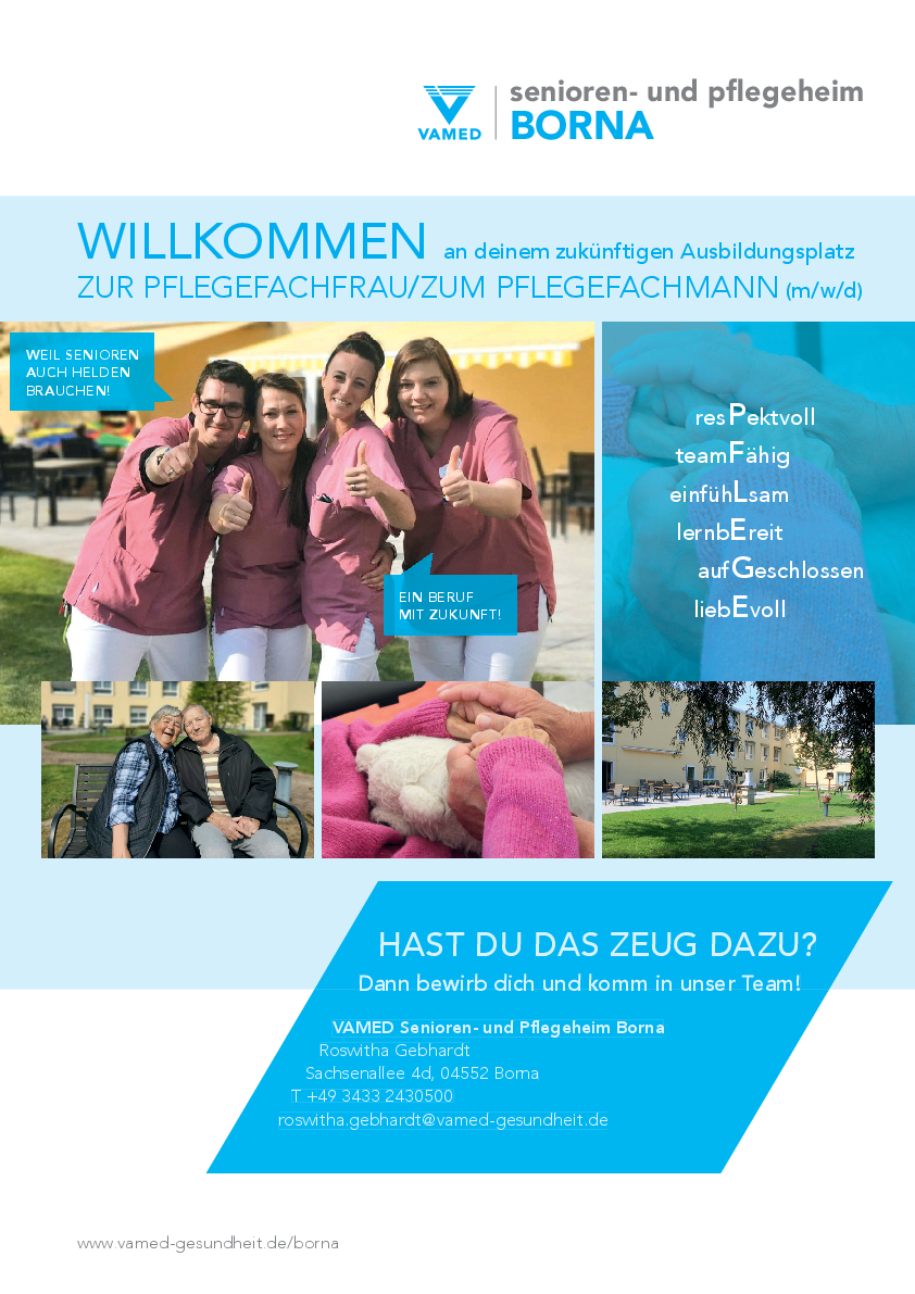 Willkommen an deinem zukünftigen Arbeitsplatz!
