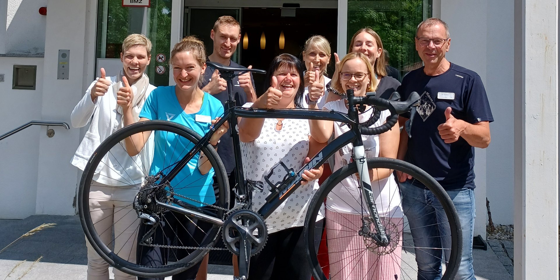 VITREA Rehaklinik Bad Grönenbach radelt sich fit