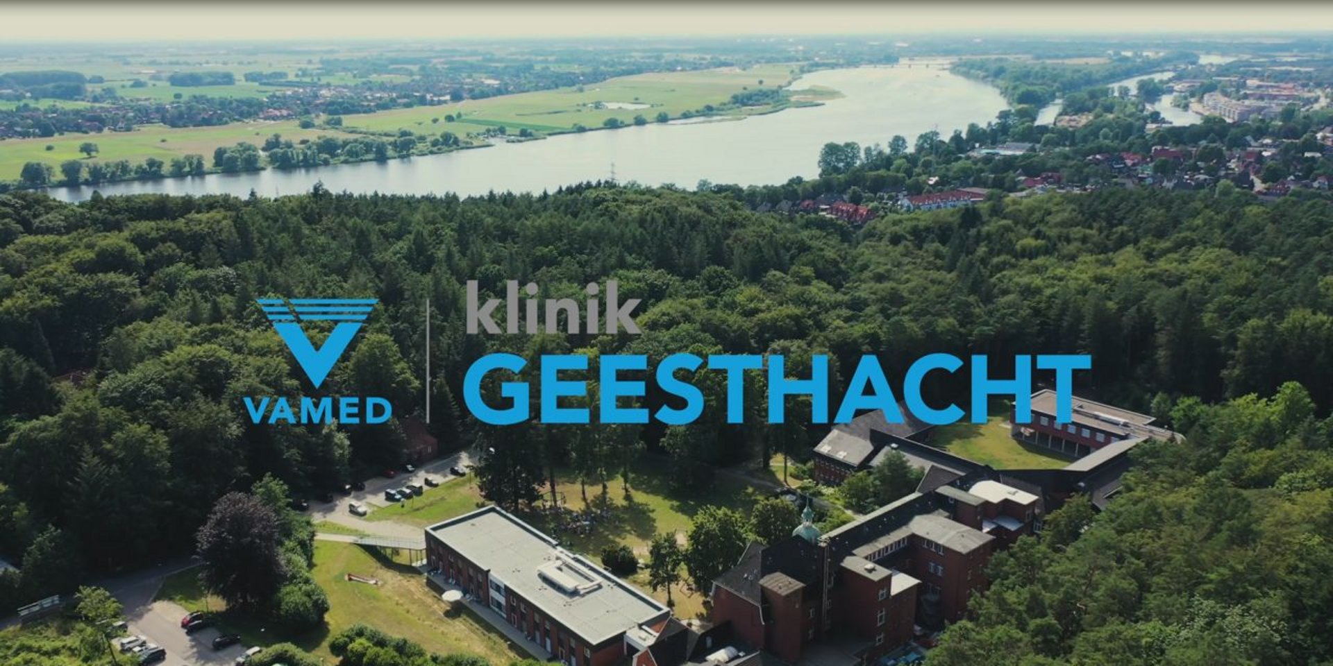 Jetzt anschauen: Video mit Luftaufnahmen der VITREA Klinik Geesthacht