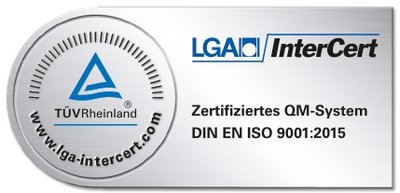 TÜV Zertifikat 