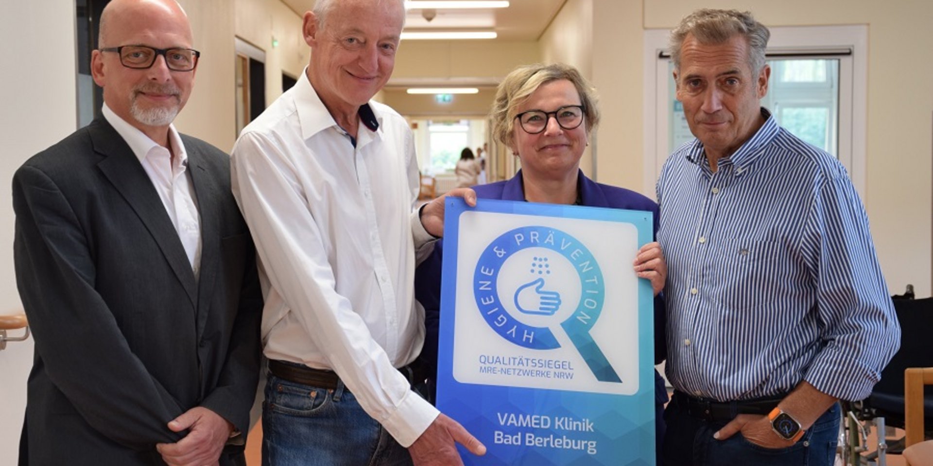 VITREA Klinik Bad Berleburg erhält als einzige Klinik im Kreis Siegen-Wittgenstein das MRE-Siegel