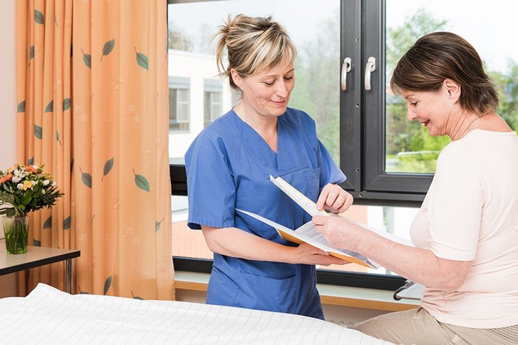 Onkologische und gastroenterologische Rehabilitation mit Hand und Herz